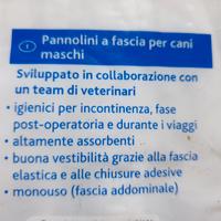 Pannolini a fascia per cani maschi