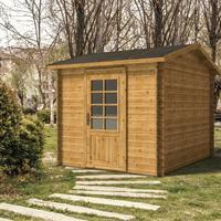 Casetta mod. elena cm. 250x300, impregnate autocl