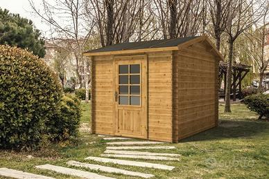 Casetta mod. elena cm. 250x300, impregnate autocl