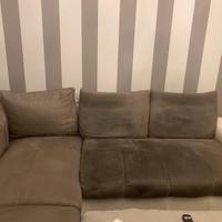 Divano letto con chaise longue