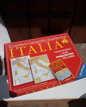 PUZZLE ITALIA fisica e politica RAVENSBURGER