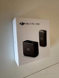 DJI Mic 1 TX + 1 RX microfono wireless con scatola