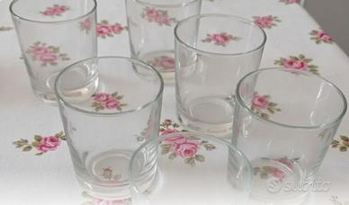 Set bicchieri acqua, bibita, caffè, flute