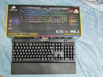 Tastiera Meccanica Corsair K70 RGB mk2(MX Red)