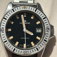 Orologio Lorenz diver vintage M.R.P.S.A case