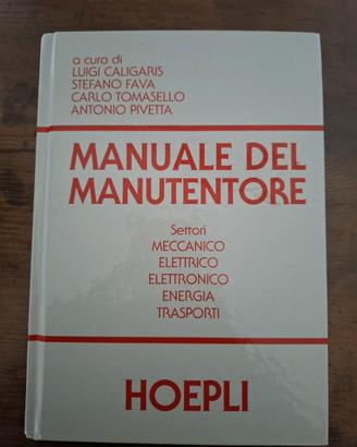 Manuale del manutentore, come nuovo