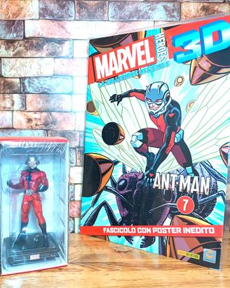 Ant-Man Marvel Heroes 3D Figurine + Fascicolo