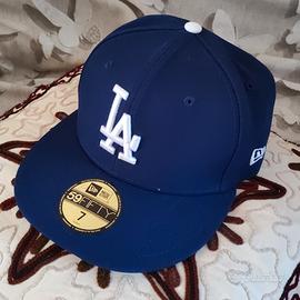 NUOVO New Era 59FIFTY LA Dodgers Taglia 7 (55.8cm)