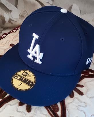 NUOVO New Era 59FIFTY LA Dodgers Taglia 7 (55.8cm)