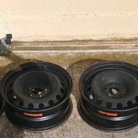 4 cerchi in ferro da 15 alfa romeo