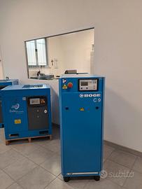 Compressore a vite Tedesco con serbatoio da 500lt