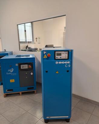 Compressore a vite Tedesco con serbatoio da 500lt