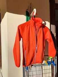 giacca felpata antivento