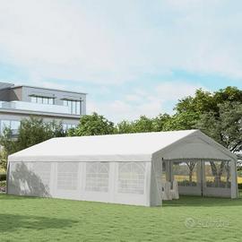 NUOVO gazebo giardino 10x6 struttura esterno comp