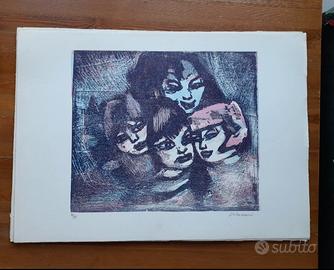 Xilografia Originale Mino Maccari