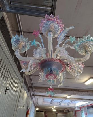 Lampadario veneziano Murano 