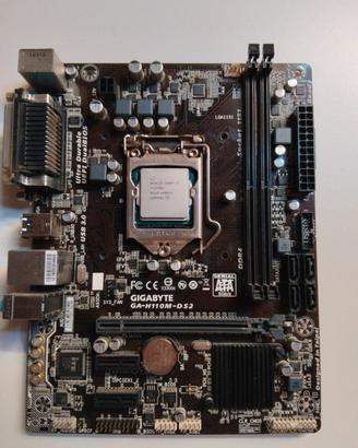 scheda madre gigabyte+ CPU Intel i7 6700k