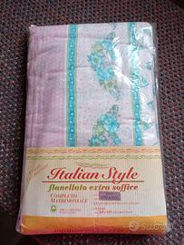 Lenzuola matrimoniali flanella