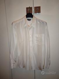 Camicia uomo manica lunga in Seta  
