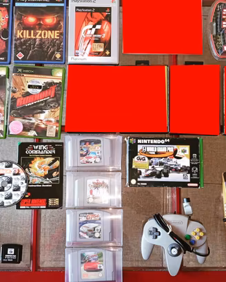 Nintendo 64 SNES Xbox Megadrive PS1 PS2 giochi