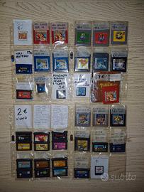 giochi loose GB GBC pokemon Mario spyro 