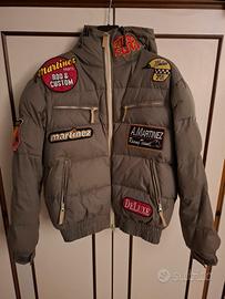 Giubbotto Martinez bomber vero piumino taglia L
