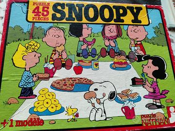 Puzzle Snoopy vintage