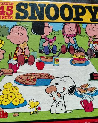 Puzzle Snoopy vintage