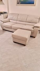 Divano in vera pelle Divani&Divani