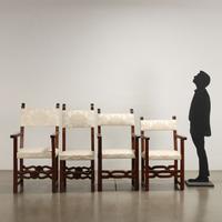 Set di 3 Poltrone e una Sedia - Inizio XIX Secolo