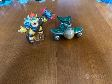 Set Skylanders composto da Bowser e Clown Cruiser