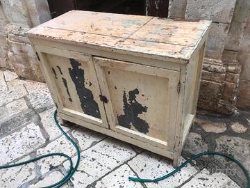 Super Vintage Lamiera - mobile in legno e lamiera