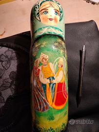 portabottiglie Matrioska originale russo