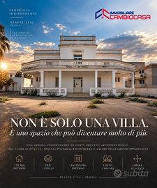 Statte - c.so vittorio emanuele-villa su 2 livelli