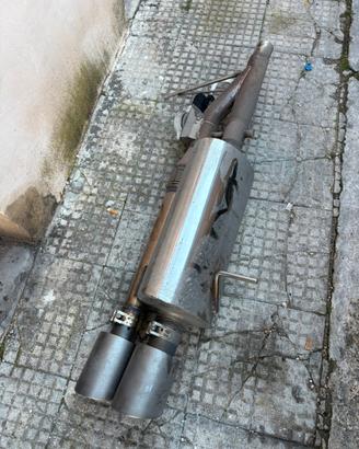 scarico artigianale acciaio inox