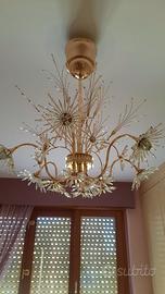 Lampadario in cristallo di Swarovski