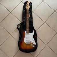 Chitarra elettrica marca:Maxine con custodia