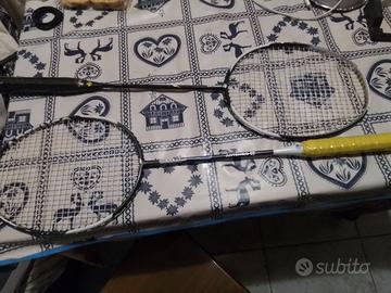 4 RACCHETTE DA BADMINTON ARTENGO E SKALO