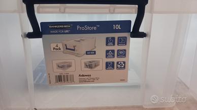 Scatole impilabili in plastica 