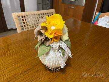 Ovetto pasquale fatto a mano