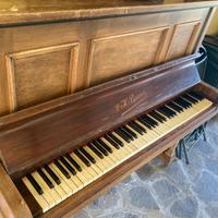 Pianoforte a muro da restaurare/da arredamento