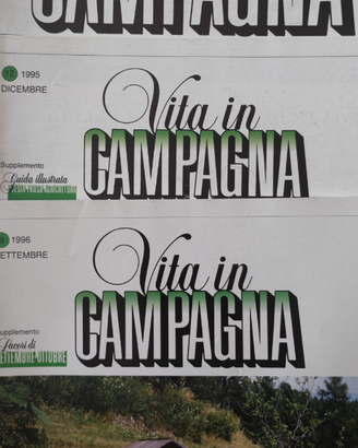 Vita in Campagna e Supplementi varie annate
