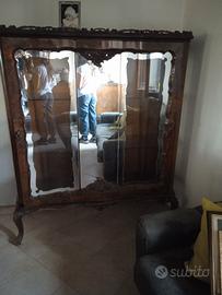 vetrina in cristallo