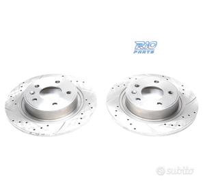 DISCHI FRENO PER DAEWOO CHEVROLET FORATI SCANALATI