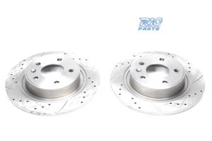 DISCHI FRENO PER DAEWOO CHEVROLET FORATI SCANALATI