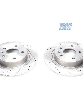 DISCHI FRENO PER DAEWOO CHEVROLET FORATI SCANALATI