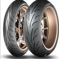 Coppia pneumatici Dunlop Qualifier Core 120 + 180