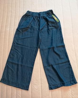 Pantaloni a palazzo blu