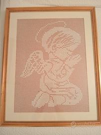 Quadro Angiolino in filet 