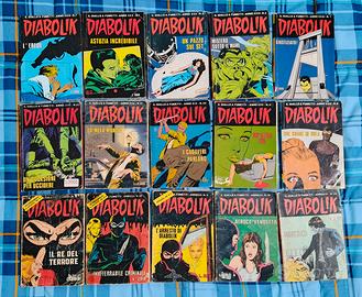 Diabolik 55 fumetti usati